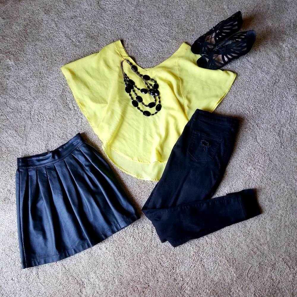 Chiffon Batwing blouse
